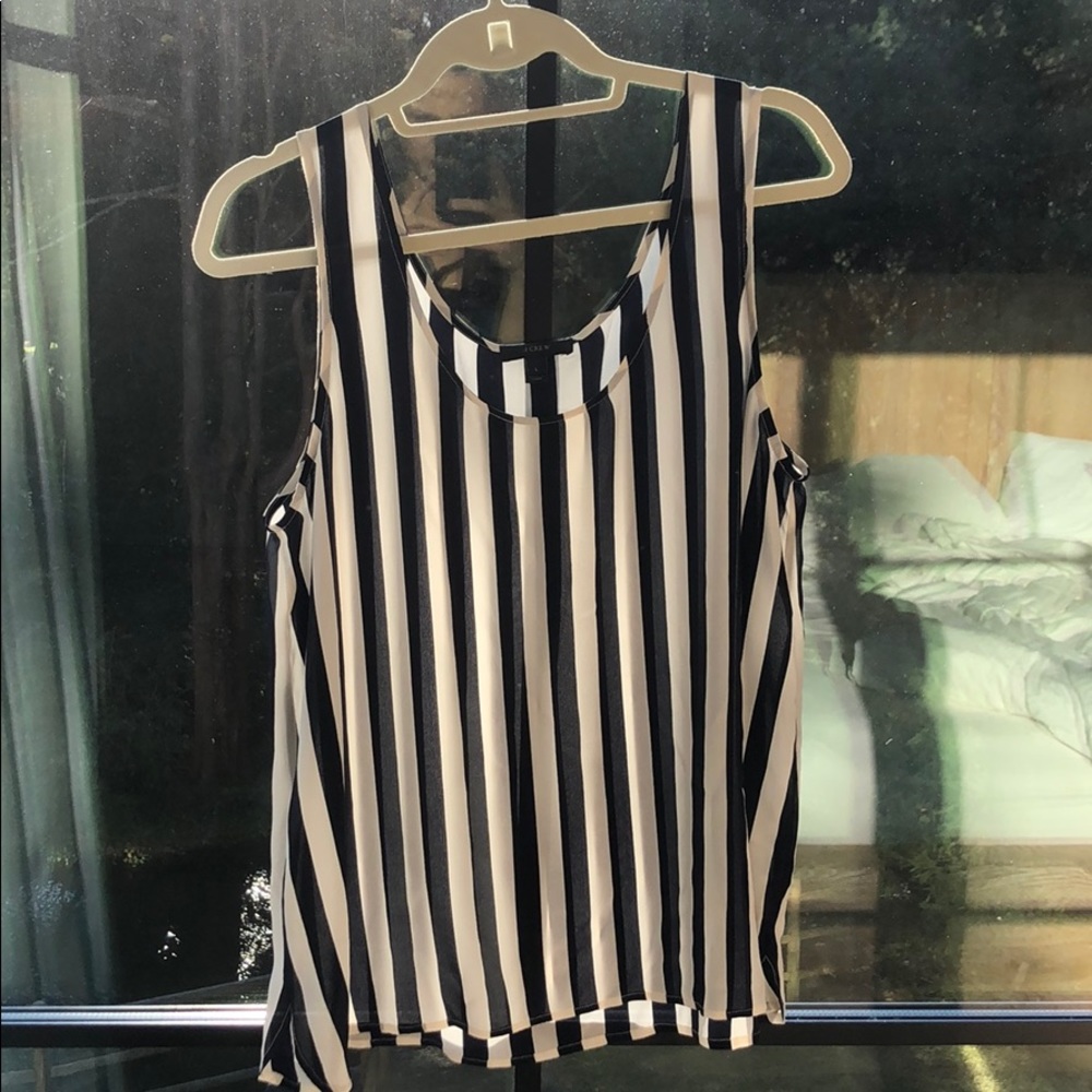J. CREW Silk Tank